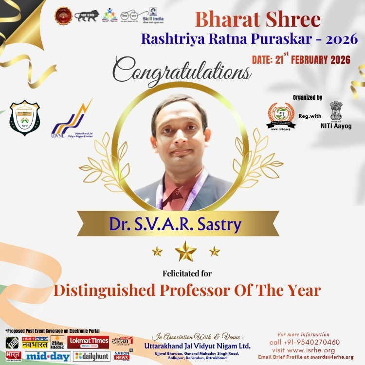 Dr. S.V.A.R.Sastry 